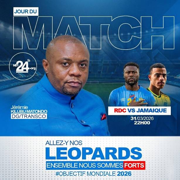 Soutien du DG Jérémie KILUBU MATONDO aux Léopards de la RDC